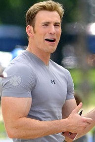 chris evans arm workout