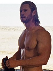 chris hemsworth arm workout